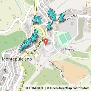 Mappa Piazzale dello Sterro, 53045 Montepulciano SI, Italia (0.249)