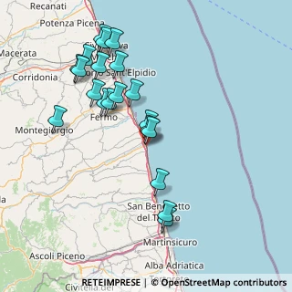 Mappa Via Cristoforo Colombo, 63016 Pedaso FM, Italia (16.2665)