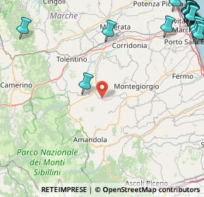 Mappa 62020 Sant'Angelo in Pontano MC, Italia (32.345)