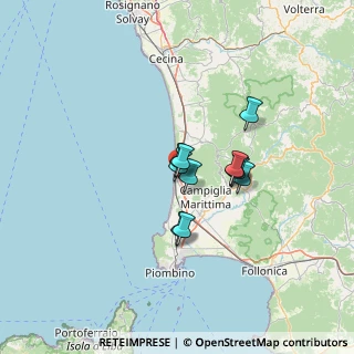 Mappa Via Confalonieri, 57027 San Vincenzo LI, Italia (8.78364)
