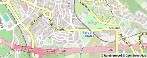 Mappa Perugia