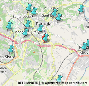 Mappa Via G. Galilei, 06126 Perugia PG, Italia (2.68071)