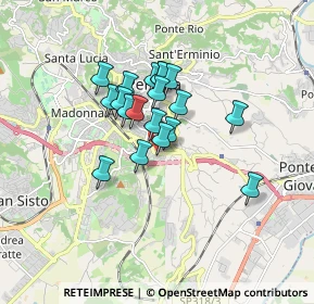 Mappa Via G. Galilei, 06126 Perugia PG, Italia (1.25526)
