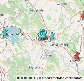Mappa Via G. Galilei, 06126 Perugia PG, Italia (15.51)
