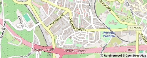 Mappa Perugia