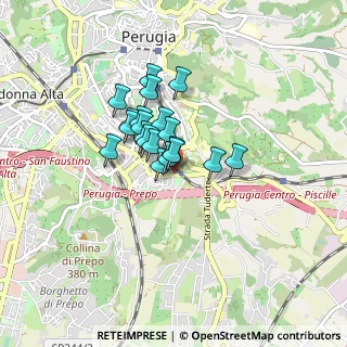 Mappa Via della Pallotta, 06121 Perugia PG, Italia (0.5695)