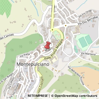 Mappa Via di Gracciano nel Corso, 56, 53045 Montepulciano, Siena (Toscana)