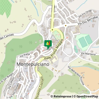 Mappa Via di Gracciano nel Corso, 73, 53045 Montepulciano, Siena (Toscana)