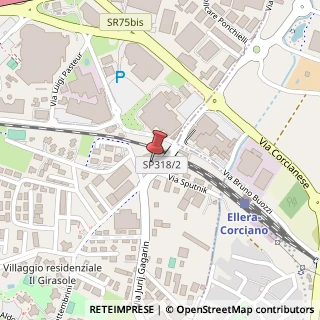 Mappa Via Yuri Gagarin, 1, 06073 Corciano, Perugia (Umbria)