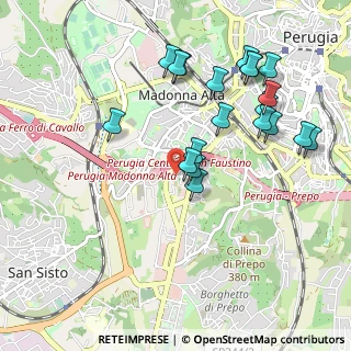 Mappa Strada Bellocchio S. Faustino, 06128 Perugia PG, Italia (1.061)