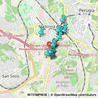 Mappa Strada Bellocchio S. Faustino, 06128 Perugia PG, Italia (0.527)