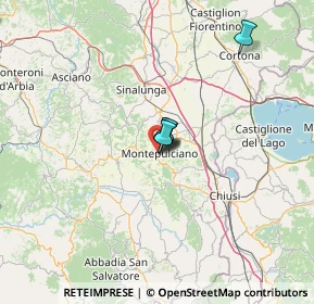 Mappa Via dei Canneti, 53045 Montepulciano SI, Italia (38.4335)