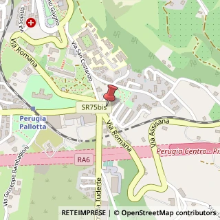 Mappa Via Piscille, nr 7, 06126 Perugia, Perugia (Umbria)