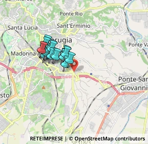 Mappa Via Piscille, 06126 Perugia PG, Italia (1.403)