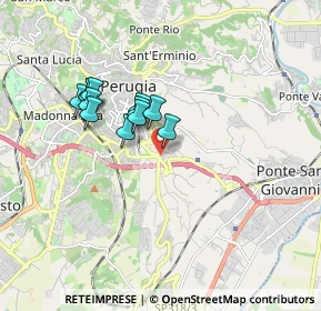 Mappa Via Piscille, 06126 Perugia PG, Italia (1.45917)