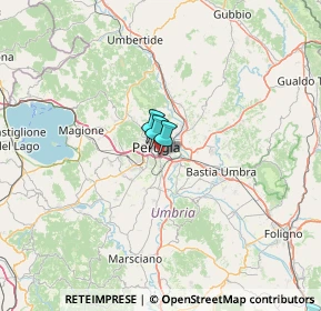 Mappa Via Piscille, 06126 Perugia PG, Italia (49.24182)