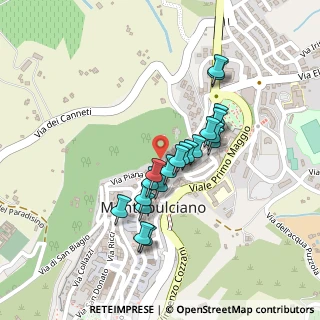 Mappa Piazza di Santa Lucia, 53045 Montepulciano SI, Italia (0.186)