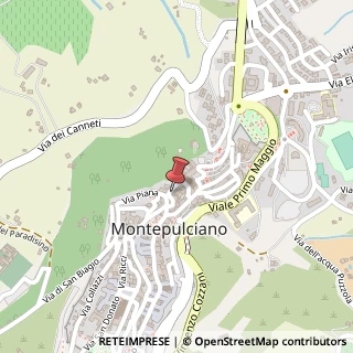 Mappa Piazza di Santa Lucia, 4, 53045 Montepulciano, Siena (Toscana)