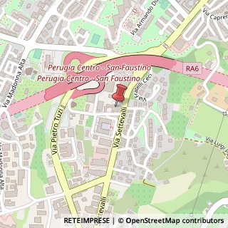 Mappa Strada Bellocchio San Faustino, 54, 06129 Perugia, Perugia (Umbria)
