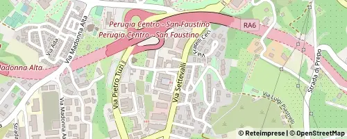 Mappa Perugia