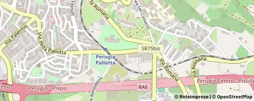 Mappa Perugia