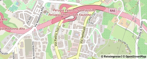 Mappa Perugia
