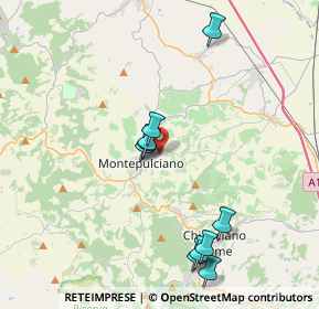 Mappa Via di S. Martino, 53045 Montepulciano SI, Italia (4.96154)