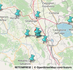 Mappa Via di S. Martino, 53045 Montepulciano SI, Italia (20.3325)