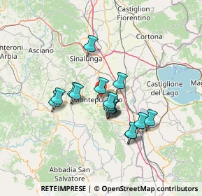 Mappa Via di S. Martino, 53045 Montepulciano SI, Italia (10.60529)