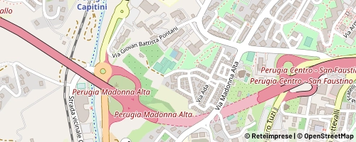 Mappa Perugia