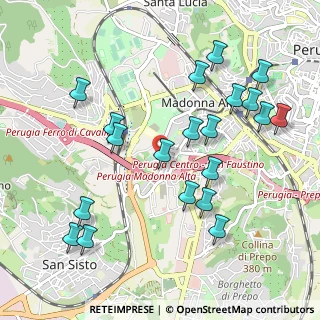 Mappa Via Beata Angela da Foligno, 06128 Perugia PG, Italia (1.139)