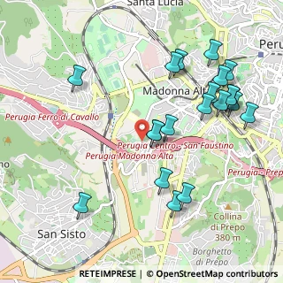Mappa Via Beata Angela da Foligno, 06128 Perugia PG, Italia (1.154)