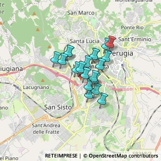 Mappa Via Beata Angela da Foligno, 06128 Perugia PG, Italia (1.131)