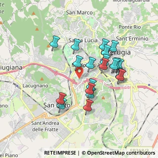 Mappa Via Beata Angela da Foligno, 06128 Perugia PG, Italia (1.685)