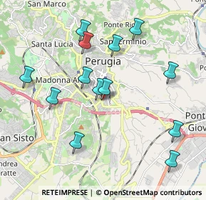 Mappa Via S. Tommaso d'Aquino, 06121 Perugia PG, Italia (2.09769)