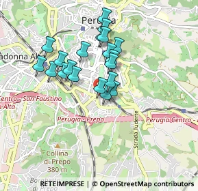 Mappa Via S. Tommaso d'Aquino, 06121 Perugia PG, Italia (0.76)