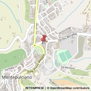 Mappa Via Elio Bernabei, 4, 53045 Montepulciano, Siena (Toscana)
