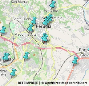 Mappa Via Niccolò Machiavelli, 06121 Perugia PG, Italia (2.54133)