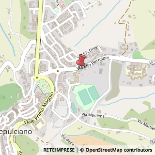 Mappa Via Elio Bernabei, 28, 53045 Montepulciano, Siena (Toscana)
