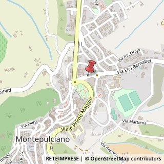 Mappa Via bernabei 5, 53045 Montepulciano, Siena (Toscana)