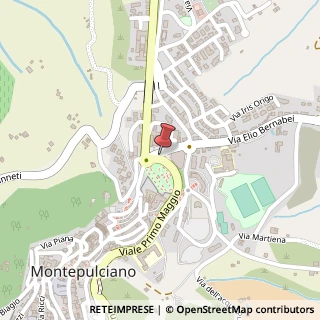 Mappa Viale I Maggio, 1, 53045 Montepulciano, Siena (Toscana)