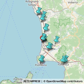 Mappa Via San Francesco, 57027 San Vincenzo LI, Italia (13.2065)
