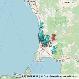Mappa Via S. Francesco, 57027 San Vincenzo LI, Italia (6.23917)