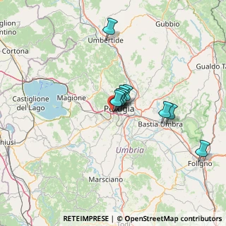Mappa Via F. Baracca, 06128 Perugia PG, Italia (17.54833)