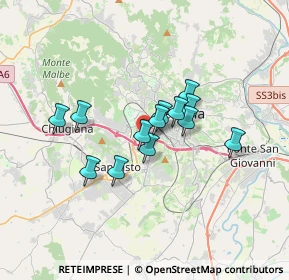 Mappa 06128 Perugia PG, Italia (2.58538)