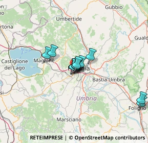 Mappa 06128 Perugia PG, Italia (9.63636)