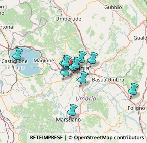 Mappa 06128 Perugia PG, Italia (10.10182)