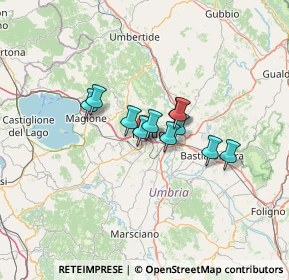 Mappa 06128 Perugia PG, Italia (8.57)