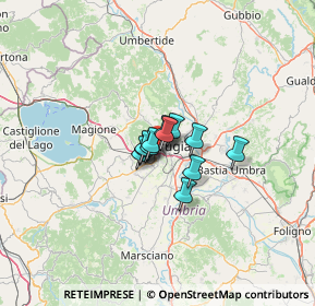 Mappa 06128 Perugia PG, Italia (5.8)