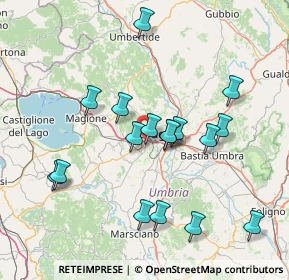 Mappa 06128 Perugia PG, Italia (15.37529)